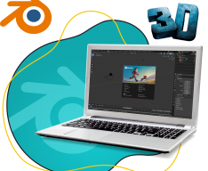 Blender - КИБЕРшкола программирования для детей, компьютерные курсы для школьников, начинающих и подростков - KIBERone г. Екатеринбург