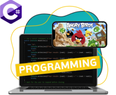 Программирование на C#. Удивительный мир 2D-игр - КИБЕРшкола программирования для детей, компьютерные курсы для школьников, начинающих и подростков - KIBERone г. Екатеринбург