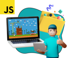 Программирование на JavaScript. Учимся создавать игры! - КИБЕРшкола программирования для детей, компьютерные курсы для школьников, начинающих и подростков - KIBERone г. Екатеринбург