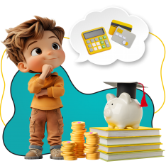 Финансовый интеллект вместе KIBERone - КИБЕРшкола программирования для детей, компьютерные курсы для школьников, начинающих и подростков - KIBERone г. Екатеринбург